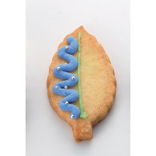 Tiger Crown Cookie Cutter, Silver, 34 X 66 X 21mm, Leaf Design, 18-8 Stainless Steel, 1302