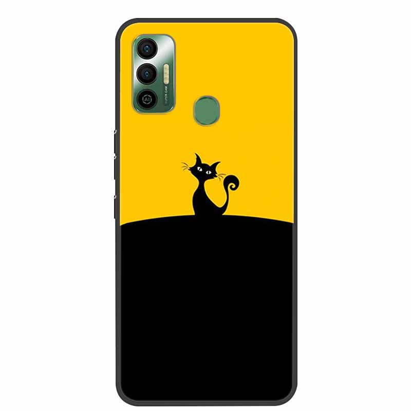 Per Tecno Spark 7 Custodia Lusso Silicone Morbido TPU Cover Custodie per Telefono Per Tecno Spark 7 Pro Spark 7P Spark7 Protettiva KF6 Coque