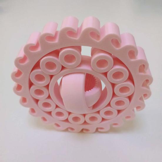 Wave Fidget Spinner Toy Stress Anxiety Relief Kids Teens Adults 3D Printed