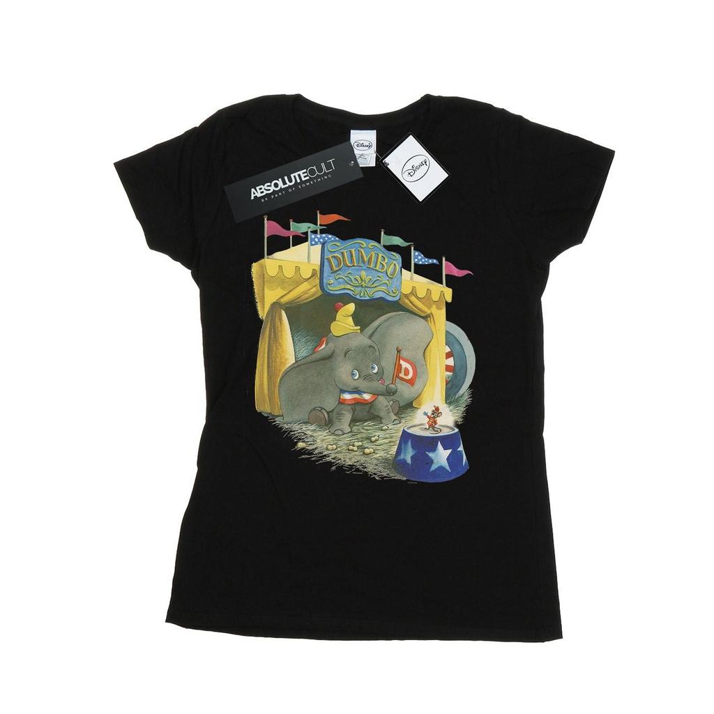 Disney Womens/Ladies Dumbo Circus Cotton T-Shirt