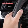 BHX1 O Type Car Steering Wheel Cover Wrap For Isuzu D-Max DMAX 2015 - 2021 2022 2023 2024 Auto Accesorioss Holder Protector