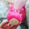 Kawaii Cartoon Plush Doll Keychain Pendant Cute Exploding Doll Head Keychain Backpack Decoration Accessories Birthday Gifts