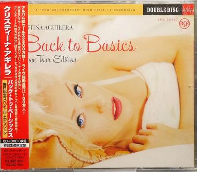 CD CHRISTINA AGUILERA - Back To Basics (Japan Tour Edition) BVCP2807981 RCA 2007 Japan Rock Used