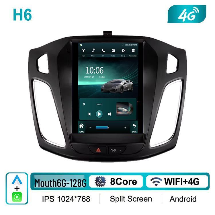 Ford Focus MK3 3rd Gen Android Car Navigation System with HD GPS, Reverse Camera & CarPlay Integration