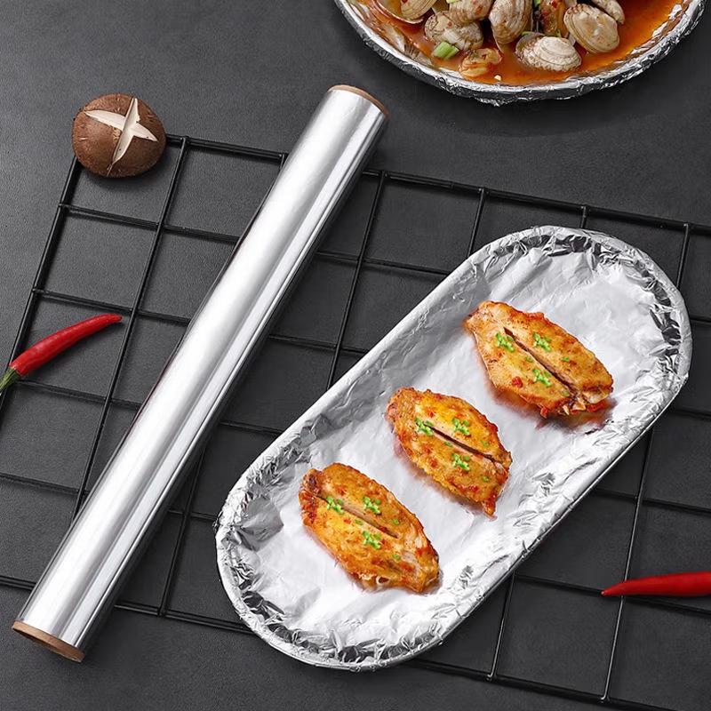 High-Temperature Resistant Aluminum Foil Roll for Baking and BBQ