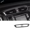Car Styling ABS Interior Middle Air Vent Outlet Panel Cover Trim Frame Fit For Honda CR-V CRV 2017 2018 -  Left Hand Drive