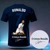 Tricou Fotbal Ronaldo 7 2026 Unisex Unisex Nouă Modă Bumbac Casual Fan Fotbal Respirabil Confortabil Top de Vară Streetwear