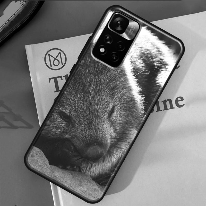 

Cute Baby Wombat Case For Xiaomi Redmi Note 14 13 Pro 12 11 9 10 9S 10S 11S 12S Redmi 13C 10C 12C 14C Cover Redmi 13 4G