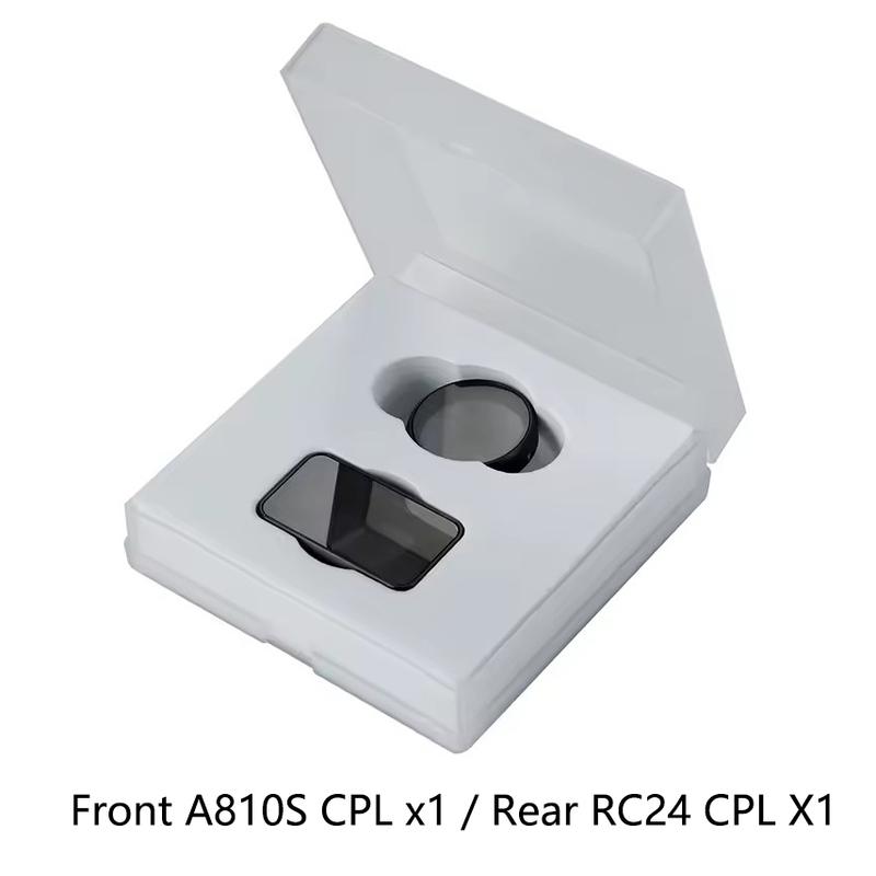 For 70mai Dash Cam A810s CPL Filter HD Lens Dust Protection Anti Glare CPL Filter for 70mai RC24 Rear Camera CPL Filter