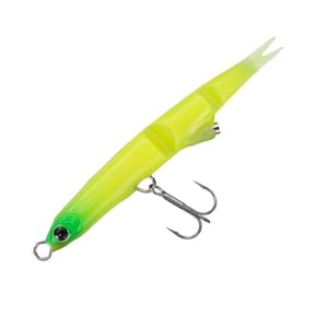 

Daiwa Mebaru/Mackerel Lure, Gekkabijin Fry Fish Shirasu 55, Lime Chart