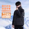 Li Ning Down Jackets Unisex Black Moderate AYMV709-1