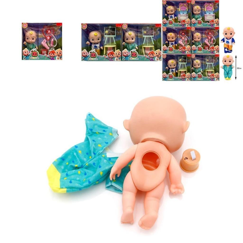 Adorabilă Păpușă de Pluș Cocomelon Baby Jj cu Cutie Muzicală pentru Joacă Interactivă Distractivă