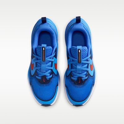 Nike Cosmic Runner Breathable Low top Kids' Running Shoes Crystal Blue