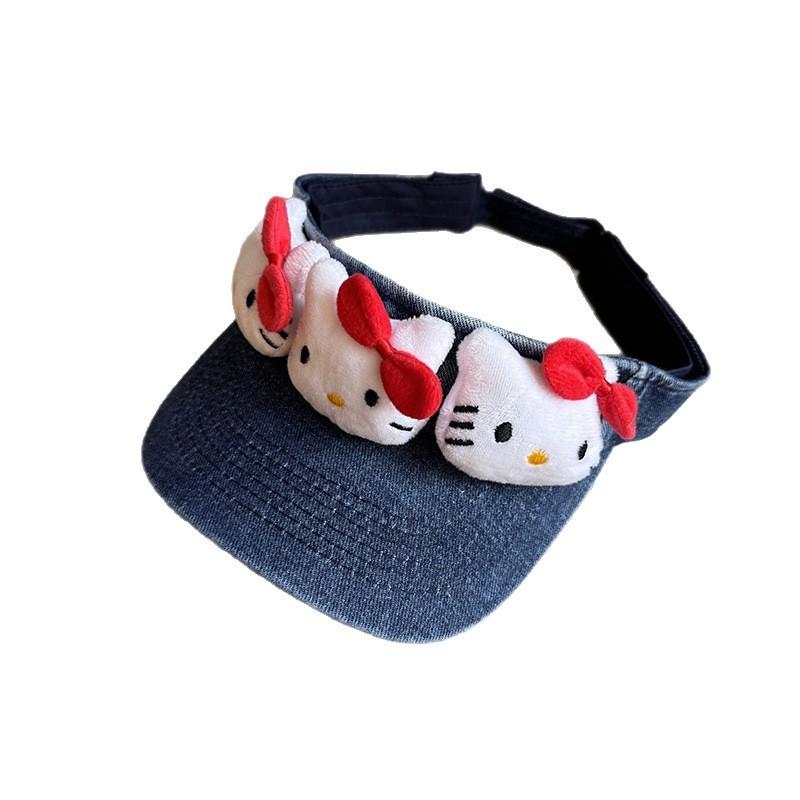 Sun Hat With Breathable Cotton Denim And Wide Brim Outdoor For