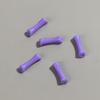 20pcs/bag Mixed Color Acrylic Thin 7x26mm Bamboo Curved Tube Loose Beads for DIY Bracelet Necklace Jewelry Craft Accessories