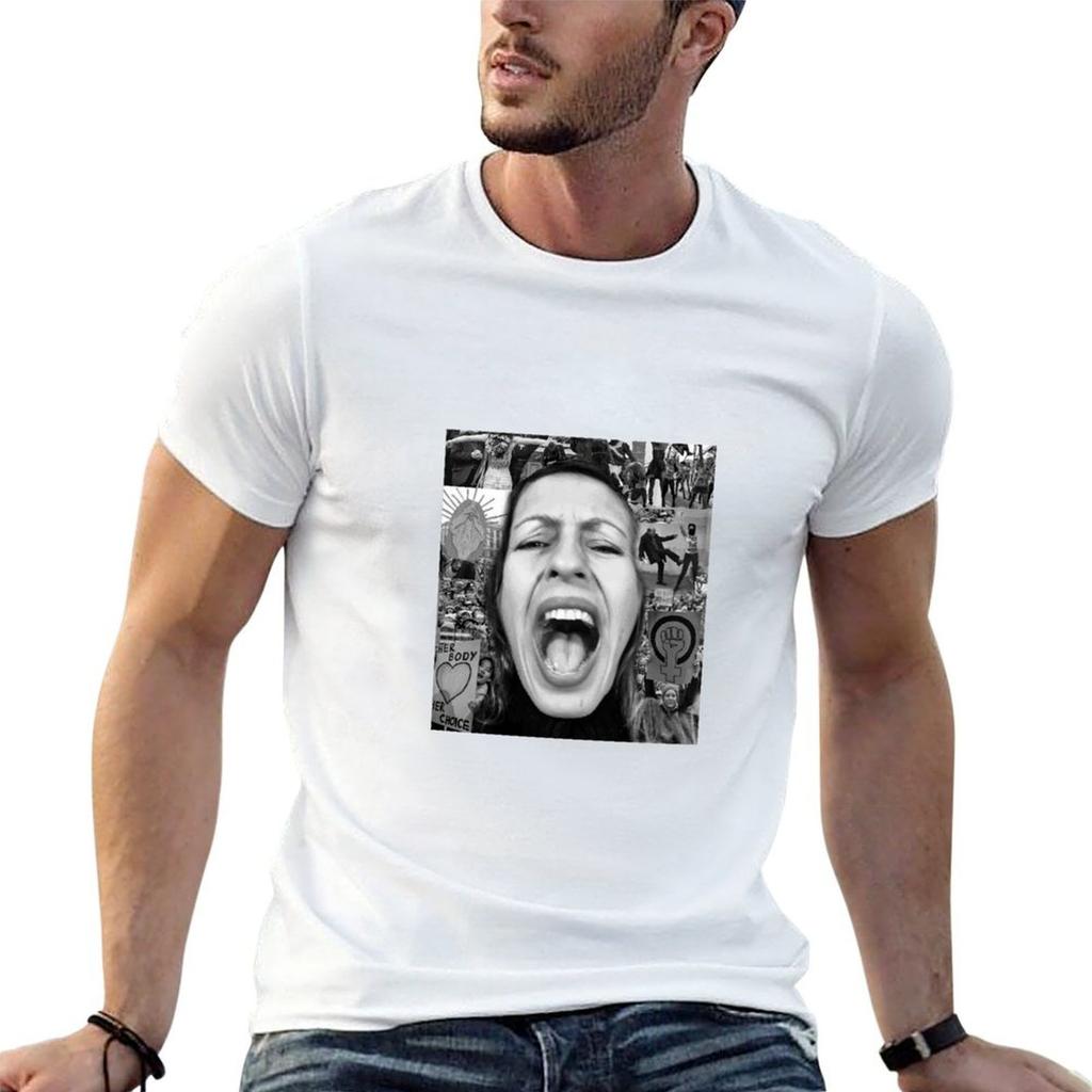 Stop! T-Shirt Work Basic Short Sleeve Top