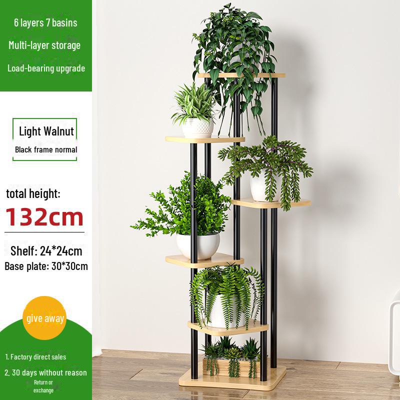 Cross-Border Multi-Layer Indoor Flower Rack for Living Room or Balcony