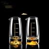 Crystal Liquor Spirits Shot Glasses Share Pot with Scale Wine Glasses Whiskey Glass Spirits Vodka Brandy Wine Dispenser