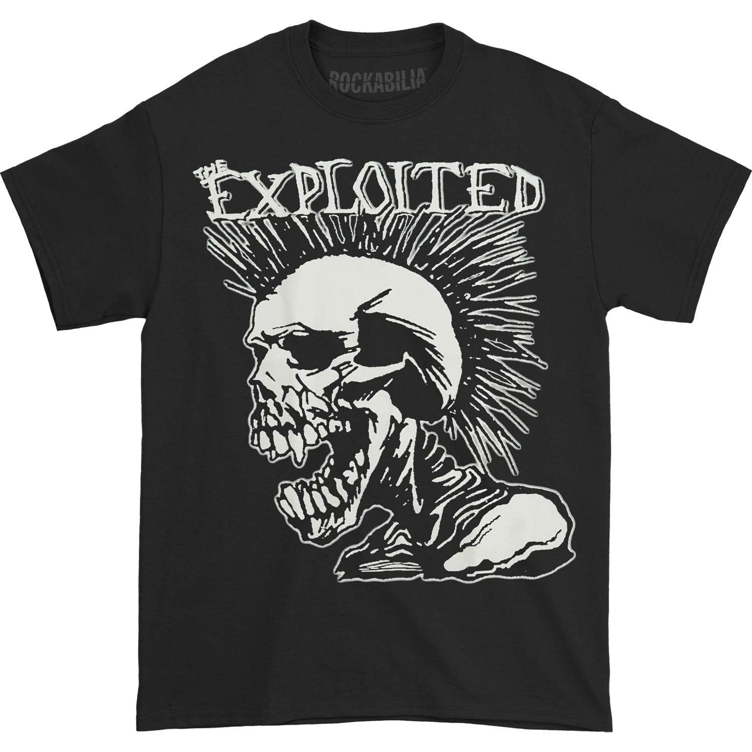Men s Exploited Total Chaos T-shirt XX-Large Black M
