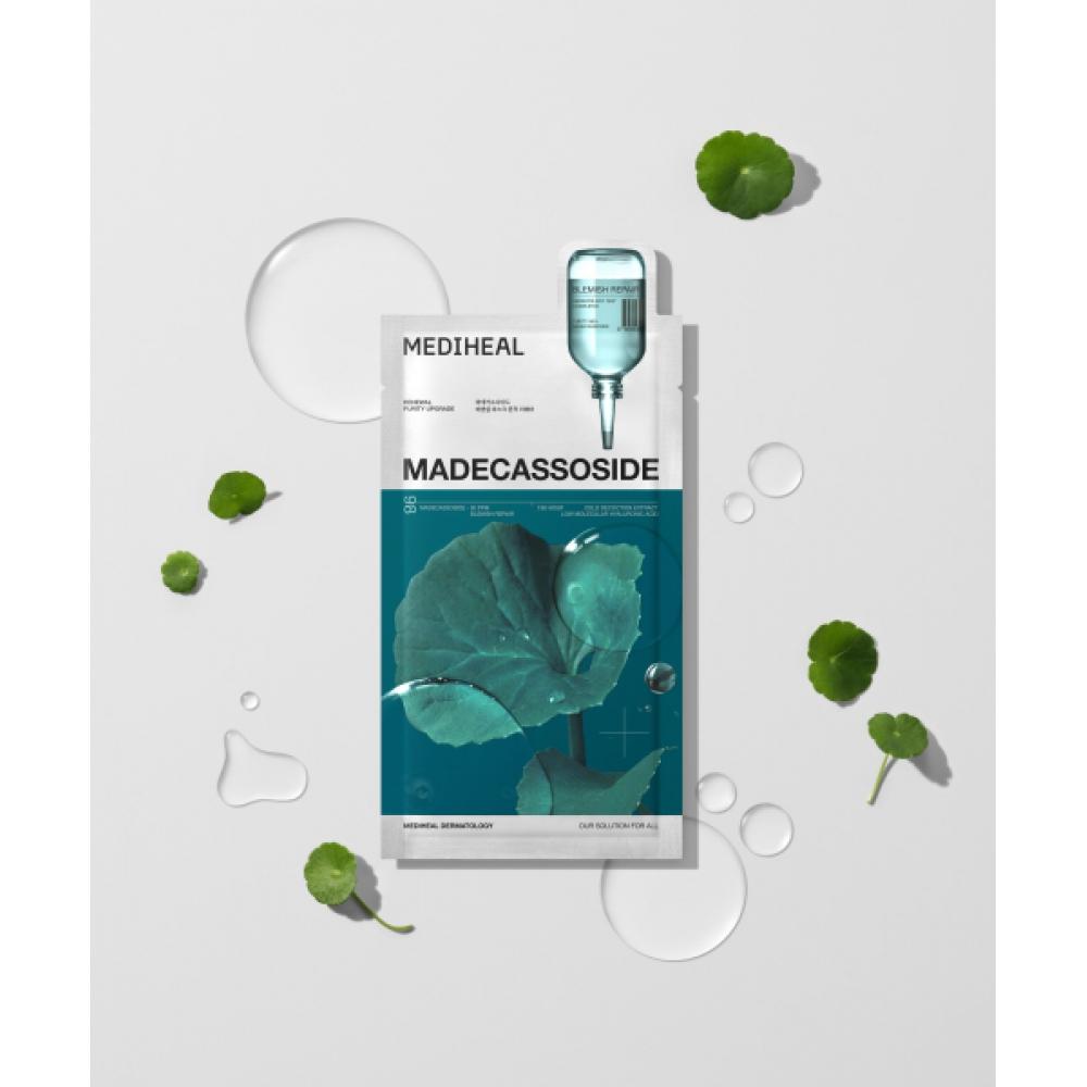 Mediheal Essential Mask Pack 10 Sheets 7 Types  Tea Tree Madecassoside Collagen 