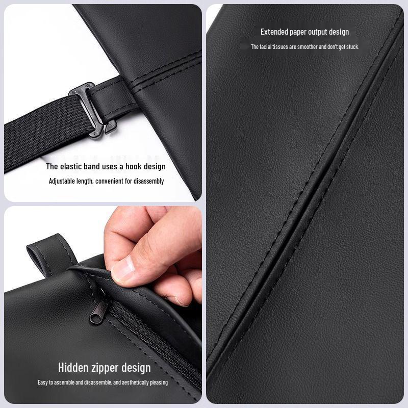 Compatible Tissue Box for Li Auto L6/L7/L8/L9 - Car Storage Accessory