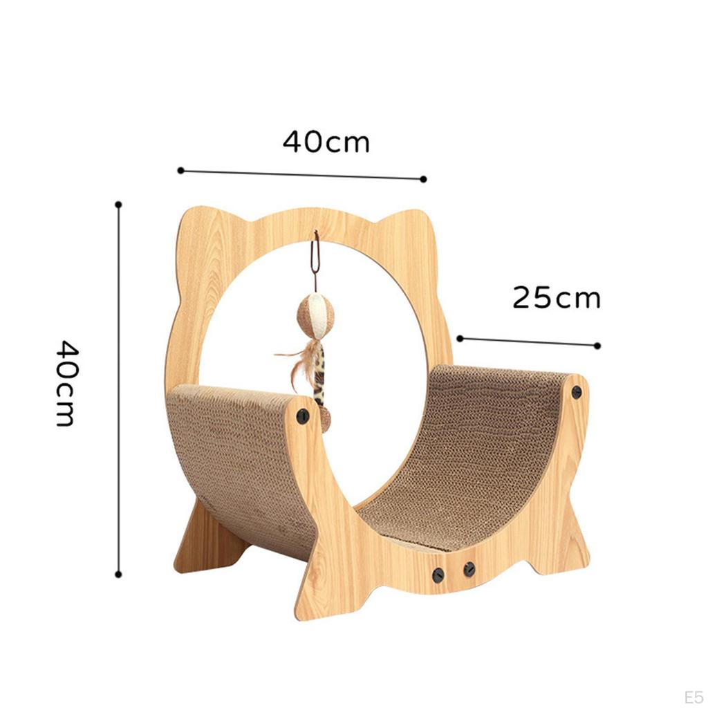 Cat Scratcher Sofa Pad Interactive Play Set for Feline Entertainment