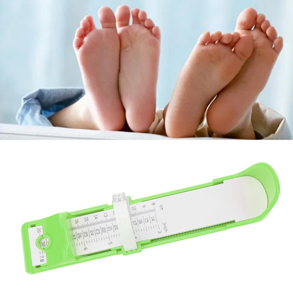 Foot Measurement Device for Baby Accurate Lightweight Kids Foot Length Measure Gauge Home Foot Measuring Ruler Sizer