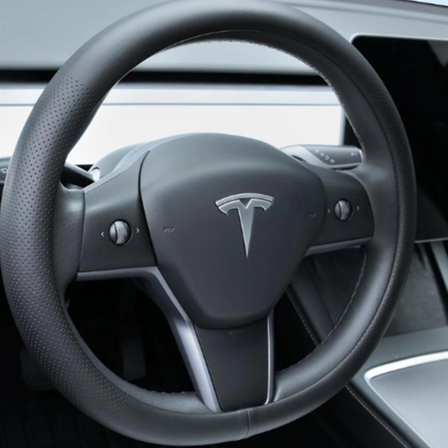 Чехол на руль Tesla для Model 3 и Model Y: Нескользящий и дышащий 38cm