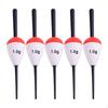 5 Brightly Colored Oval Shaped EVA Foam Fishing Buoys, High Buoyancy for Trout, Catfish, Bass And