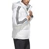 adidas 3ST Puff Down Outdoor protection against cold Stay Warm hooded down Jacket White Men's EH3971