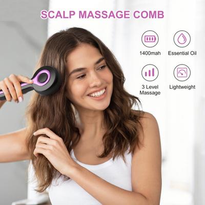Elektrische Kopfhautmassagegerät Haaröl-Applikator IPX7 Wasserdicht Anti-Haarausfall-Gerät
