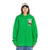Anta Basketball Series Letter Pattern Printed Hoodie Unisex Hoodies Fluorescent-Green 172411704-4