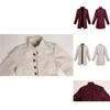 2022 New Fashion European And American Boys' Formal Coat In Solid Color Stylish Steampunk Retro Stand Collar