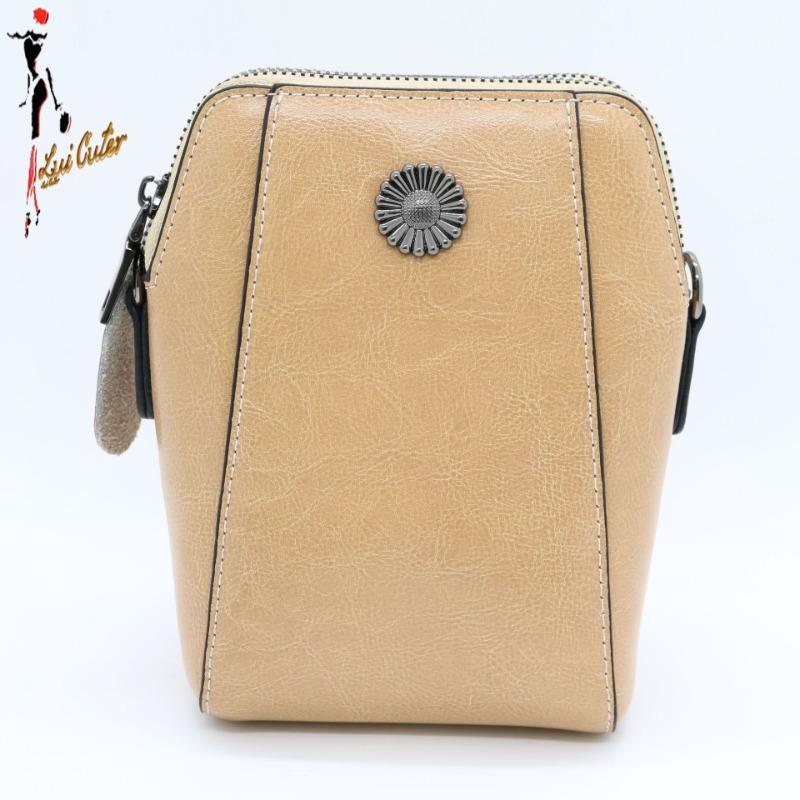 

Ретро маленькая сумка-сатчел, женская сумка, верхний слой жирной кожи, на молнии, сумка для мобильного телефона, OEM, сумка-мессенджер на цепочке 18X8x length 15cm хаки