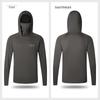Men's Summer Breathable Camouflage Hooded Long Sleeve Sun Protection Fishing Shirt
