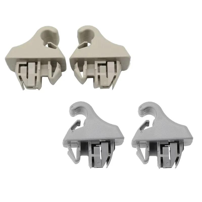 2Pcs Car Sunshade Fixing Buckle Support Makeup Mirror Clip Interior Hook Bracket Suitable For Mitsubishi Pajero V73V77V93V97 Y58