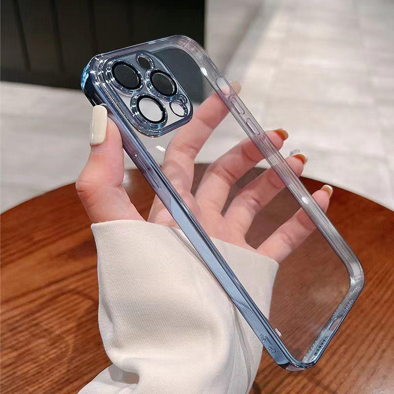 iPhone16 Foreign Trade Application Apple 15PROMAX Mobile Phone Case 14r All-inclusive 7plus Transparent 13