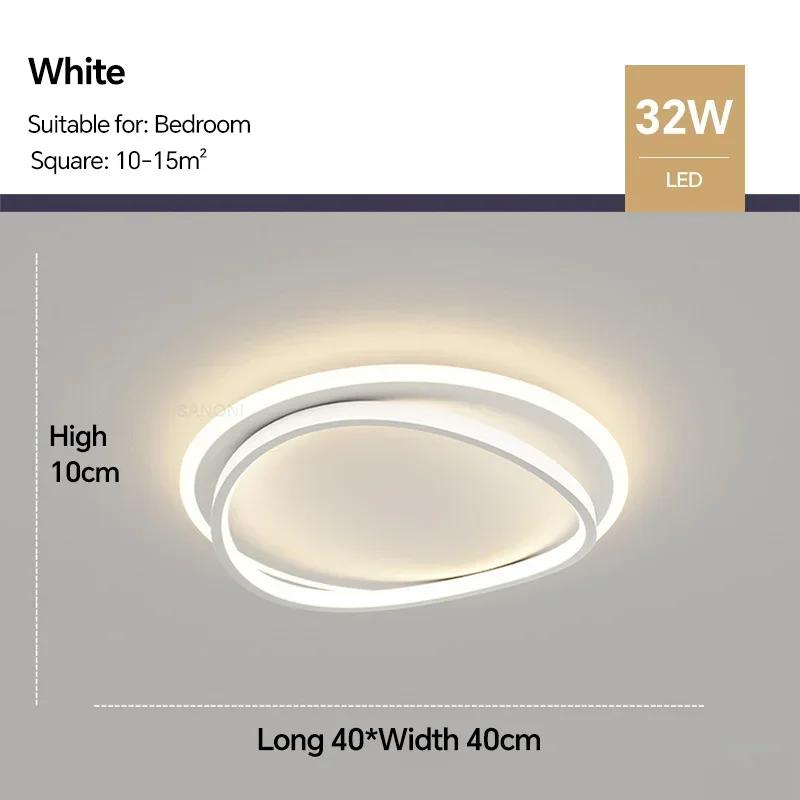 Modern LED Ceiling Lamp For Bedroom Living Dining Room Balcony Study Kitchen Chandelier Luster Lighting Fixture Home Decoratioan