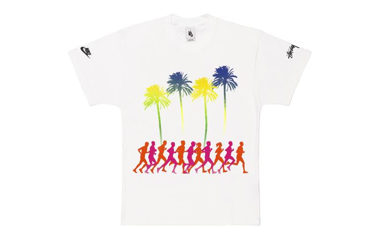Nike X Stussy Douglas Firs To Palm Trees T Shirt Asia Sizing CU9259-100 XS