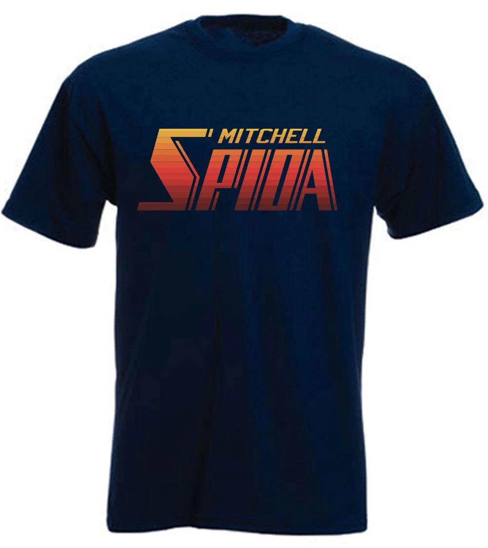 Navy Utah Jazz Dononvan Mitchell Red Rocks Spida T-Shirt XXL
