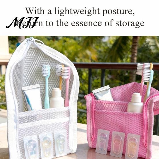 Portable Beauty 1/2Pcs Large Capacity Standing Toiletry Bag, Waterproof EVA Travel Organizer Bag with Zipper, Makeup Pouch for Bathroom Business Trips