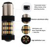 2pcs 1157 4014 White Amber Dual Color Switchback LED Turn Signal Lights 60SMD High Power Super Bright Replacement Bulbs