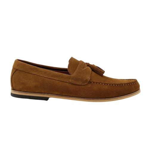 Dune London Mens Bart Suede Loafers