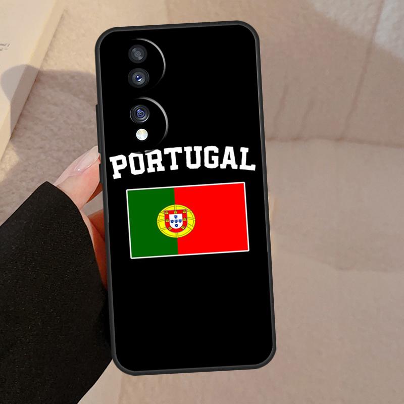 Portugal Flag For Honor Magic V5 5 6 7 Pro Case For Honor 200 400 Lite 50 70 90 X8a X8b X9a X9b X9c Cover