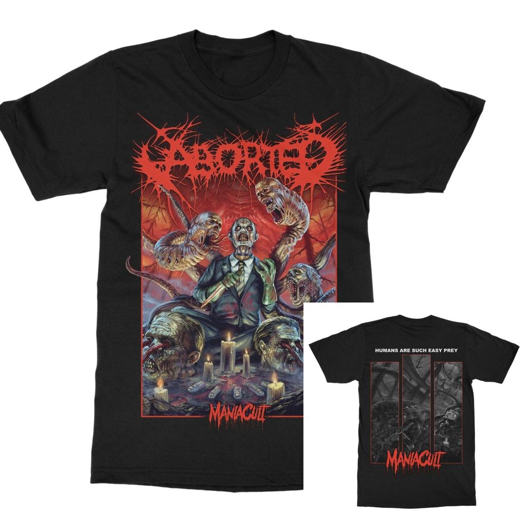 The Aborted Journey of Chaos and Massacre Band TShirt Cotton Graphic Tee Unisex Women Summer Streetwear Top