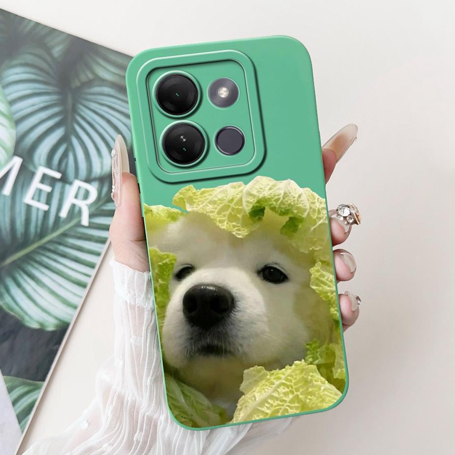 For Infinix Smart 7 HD Case X6516 Cute Funny Cartoon Cover Shockproof Phone Case For Infinix Smart 7 Plus Smart7 X6515 Soft Bags