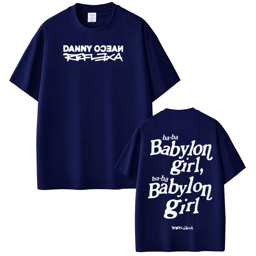 Rapper Danny Ocean 2026 Fashion Graphics Tshirt Unisex Women Casual Tshirt pure Cotton Aesthetics Vintage Shortsleeved Tshirts