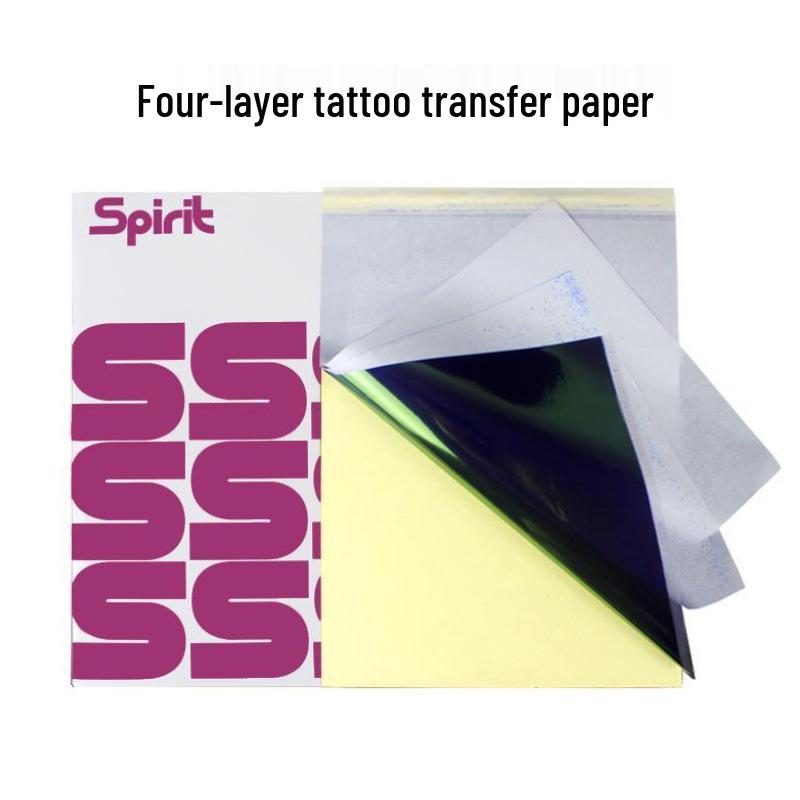 Tattoo Transfer Paper and Soap Pattern Printer Bundle with Four-Ply Photocopy Sheets