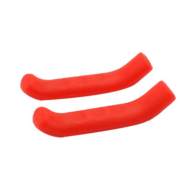 2Pcs Handlebar Protective Cover Silicone Anti-slip Brake Lever Sleeve For Xiaomi M365 Pro Scooter Bicycle Kickstand Cover Parts