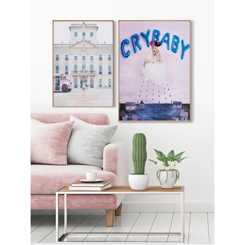 G622 Art Decor Melanie K 12 Cry Baby Hot Album Martinez Hot Music Singer Star Wall Art Canvas Painting Silk Poster